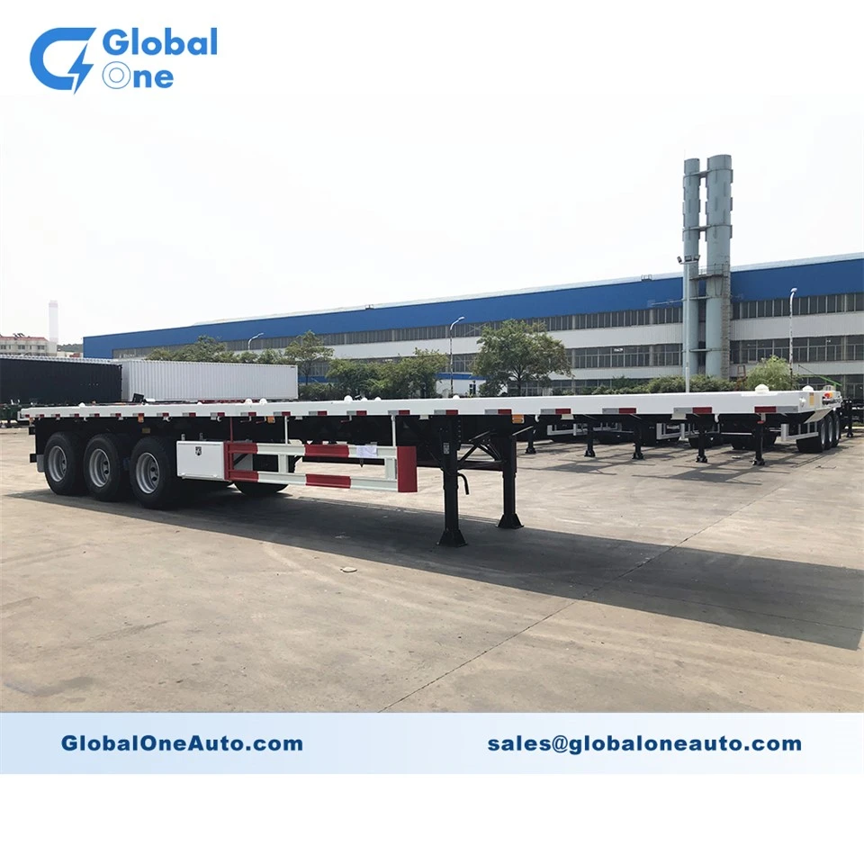 40ft Flatbed Trailer With 3 Axles